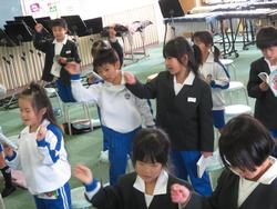 1年生音楽の授業
