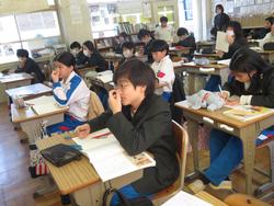 6年生国語の授業