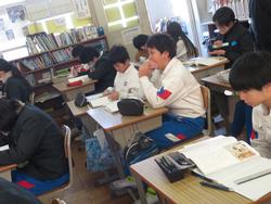 6年生国語の授業