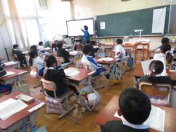 1年生国語の授業
