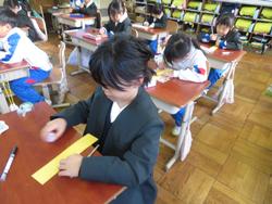 1年生国語の授業
