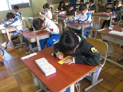 1年生国語の授業