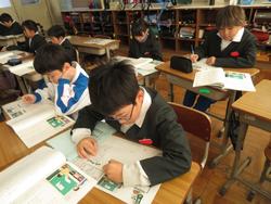 4年生国語の授業