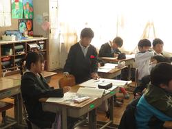 4年生国語の授業
