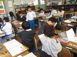 2年生国語の授業
