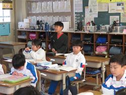 2年生国語の授業