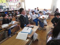 2年生国語の授業