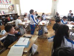2年生国語の授業