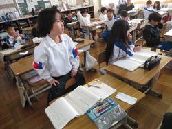 2年生国語の授業
