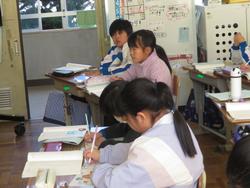 4年生国語研究授業の様子