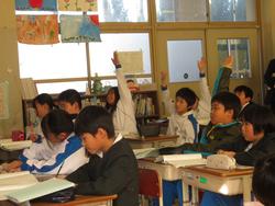 4年生国語研究授業の様子