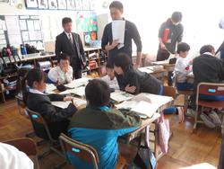 4年生国語研究授業の様子
