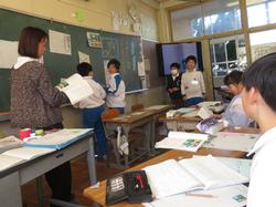 4年生国語研究授業の様子
