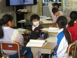 4年生国語研究授業の様子