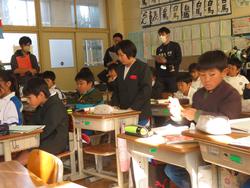 4年生国語研究授業の様子