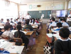 4年生国語研究授業の様子