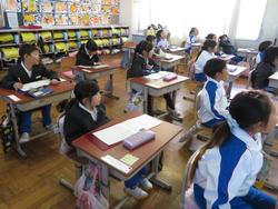 1年生算数の授業