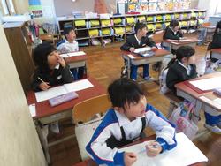 1年生算数の授業