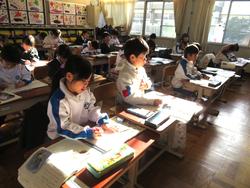 1年生国語の授業