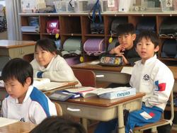 2年生国語の授業