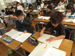 2年生国語の授業