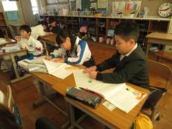 2年生国語の授業
