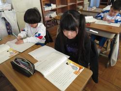 2年生国語の授業