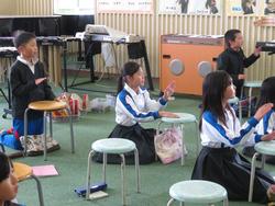 4年生音楽の授業