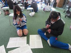 4年生音楽の授業