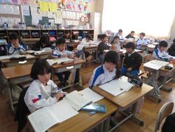 2年生国語の授業