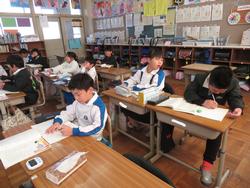 2年生国語の授業
