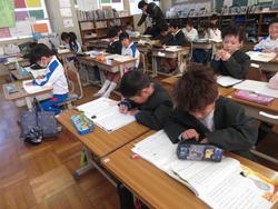 2年生国語の授業