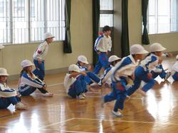 1年生体育の授業