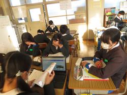 6年生国語の授業