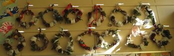 クリスマスの掲示物