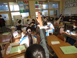 地区児童会の様子