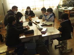 地区児童会の様子