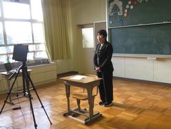 2学期終業式の様子