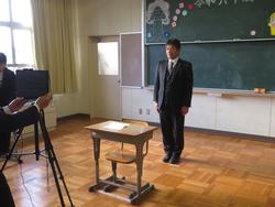 2学期終業式の様子