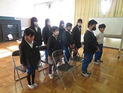 2学期終業式の様子
