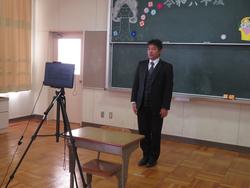 2学期終業式の様子