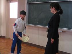 表彰の様子