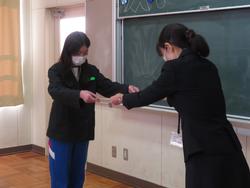表彰の様子