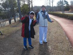 駅伝大会の様子