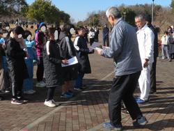 駅伝大会の様子