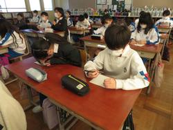 5年生学級活動