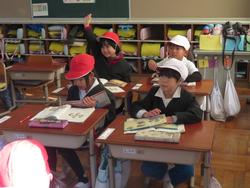 1年生国語の授業