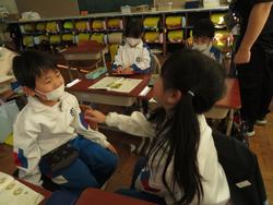 1年生国語の授業