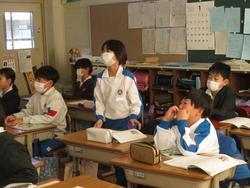 4年生道徳の授業