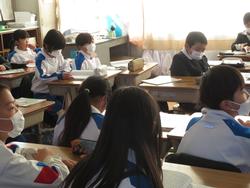 4年生道徳の授業